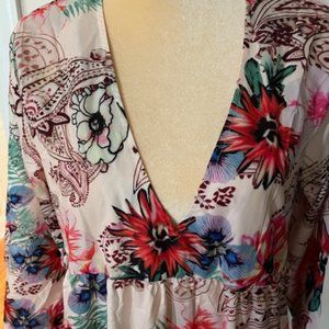 Women's NEW Maxi flowered X Large Dress